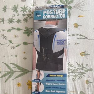 Total Vision UNISEX Black Posture Corrector